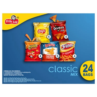 Frito Lay Classic Chips 24 Bags