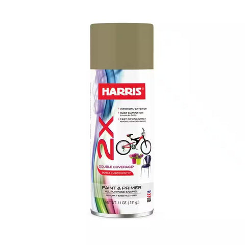 Harris 2X Gloss Paint Spray 11oz Beige
