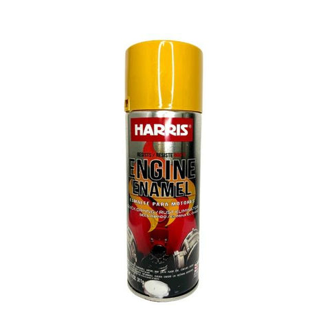 Harris Engine Enamel Spray Paint 11oz Cater Yellow