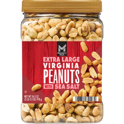MM Extra Large Virginia Peanuts Sea Salt 2 lb 2.5 oz 978g
